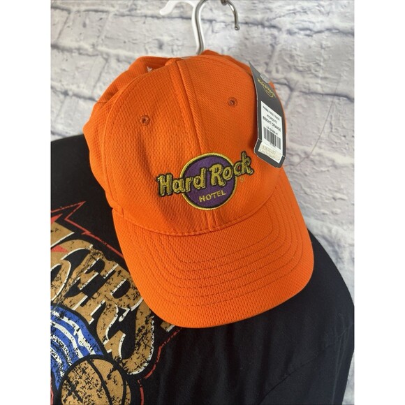 Hard Rock Hotel Reviera Maya NWT Adjustable Cap Hat Embroidered Logo 100% Cotton - Picture 1 of 8